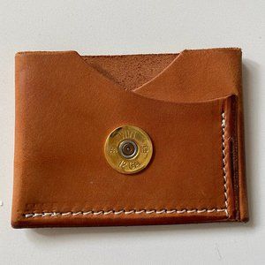 NEW Leather Shotgun Shell Money/Card holder